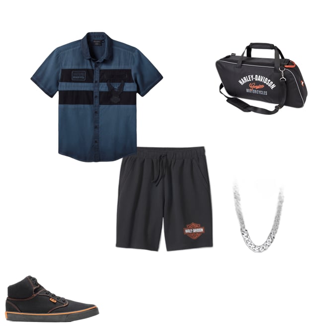 Men's Iron Bond II Short Sleeve Shirt - Colorblock - Mood