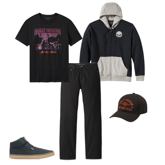 【新発売】 Lowrider Sunset USA Harley-Davidson | Tee Graphic その他