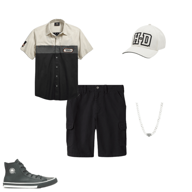 Men's H-D Racing Colorblock Shirt | Harley-Davidson USA
