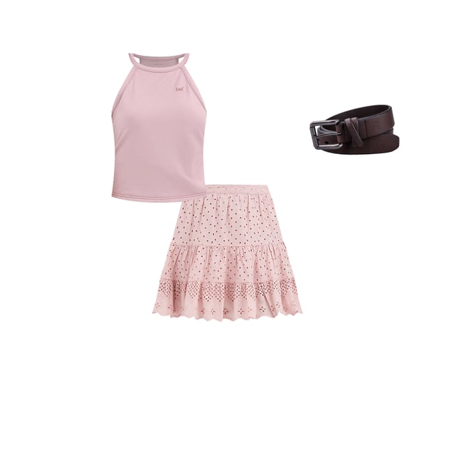 Women's Eyelet Skirt