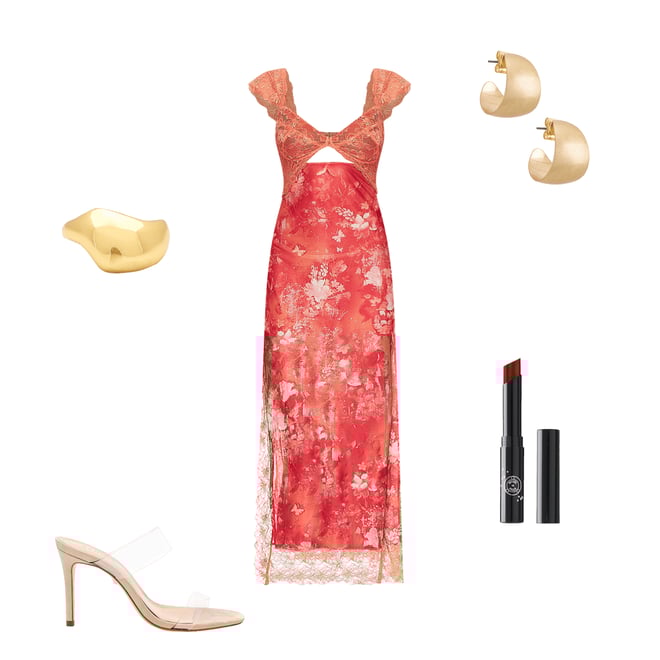 2nd bundle featuring 4 items which compliment X Intimately FP Suddenly Fine Maxi Slip
