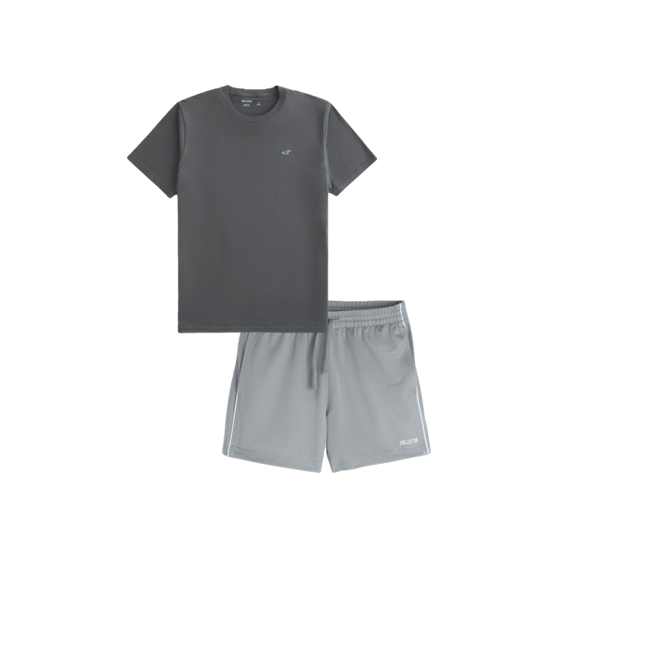 Mid-Thigh Knit Logo Soccer Shorts