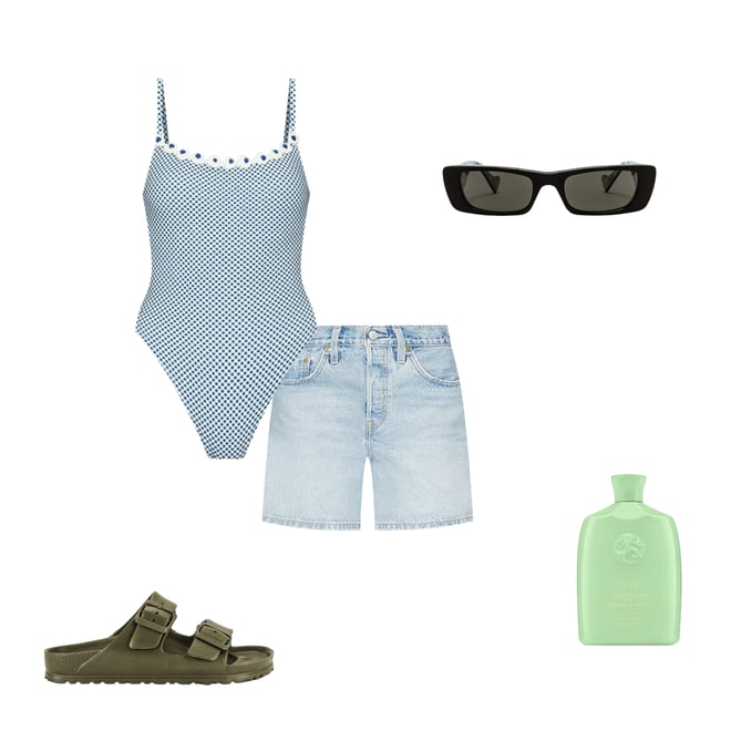2nd bundle featuring 4 items which compliment 501 Mid Thigh Short
