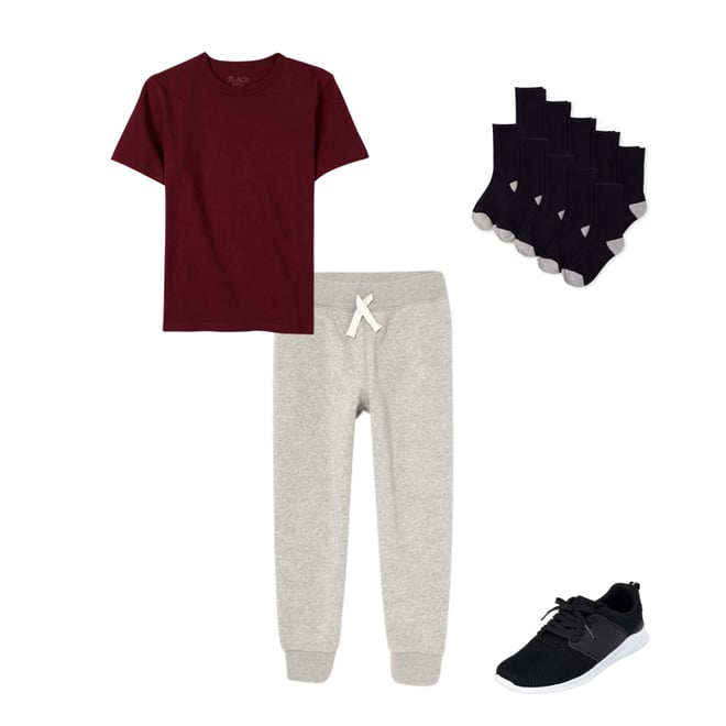 4th bundle featuring 3 items which compliment Boys Tee Shirt
