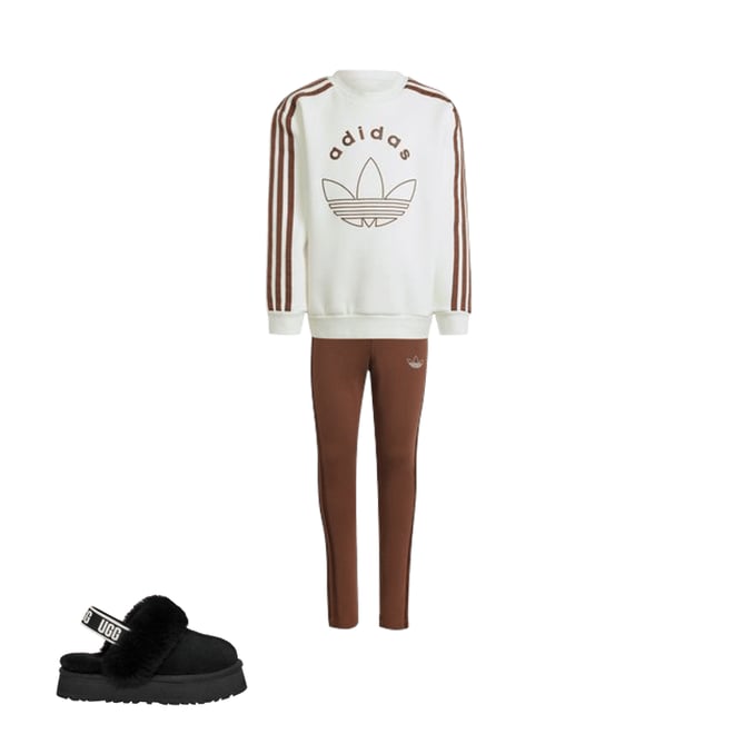靴 UGG  FUNKETTE  kids UGG® Funkette Clog - Toddler / Little Kid - Chestnut | Journeys
