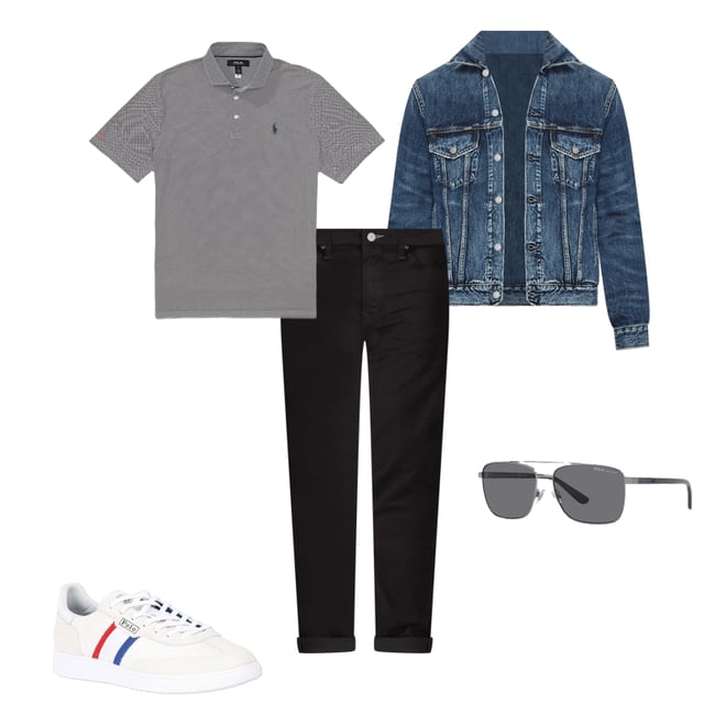 Polo Ralph Lauren RLX Golf Classic Fit Diamond Print