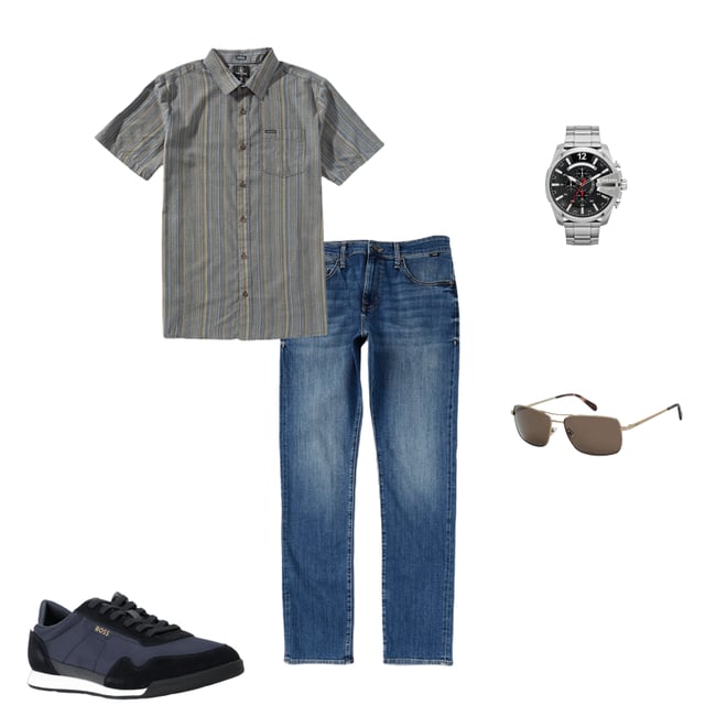 Mavi Jake Slim Leg 5-Pocket Jeans | Dillard's