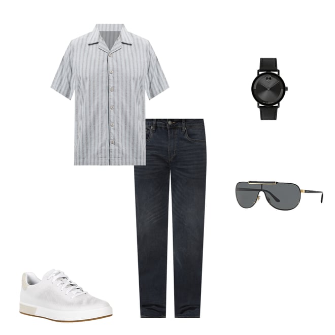 Versace Men's VE214040 Shield Sunglasses | Dillard's