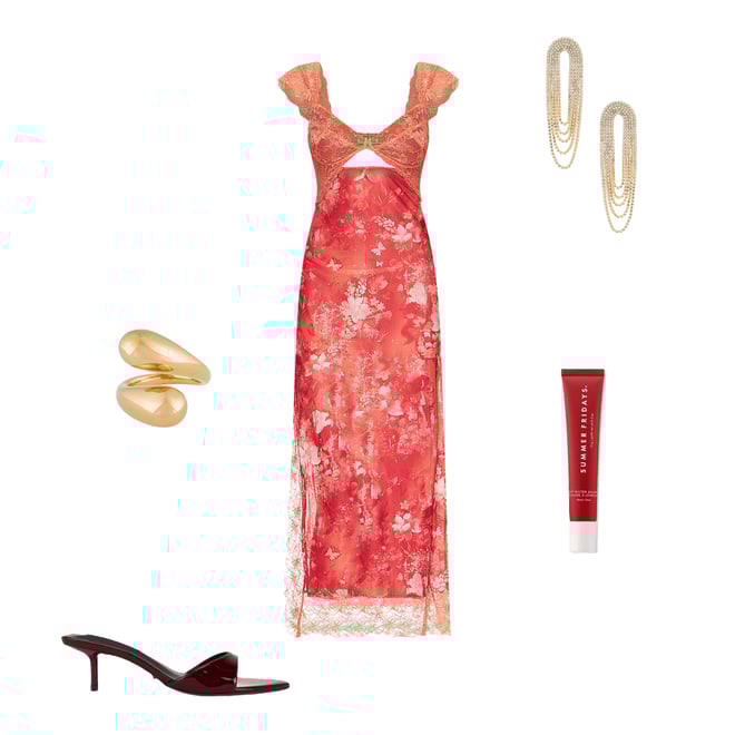 3rd bundle featuring 4 items which compliment X Intimately FP Suddenly Fine Maxi Slip