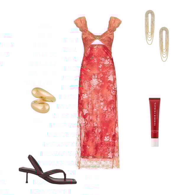 2nd bundle featuring 4 items which compliment X Intimately FP Suddenly Fine Maxi Slip