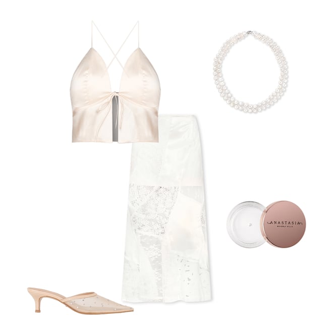 3rd bundle featuring 4 items which compliment Isla Satin Top