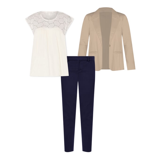 1st bundle featuring 2 items which compliment Fitted Blazer