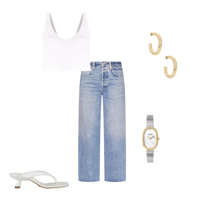 1st bundle featuring 4 items which compliment x REVOLVE Krista Sandal