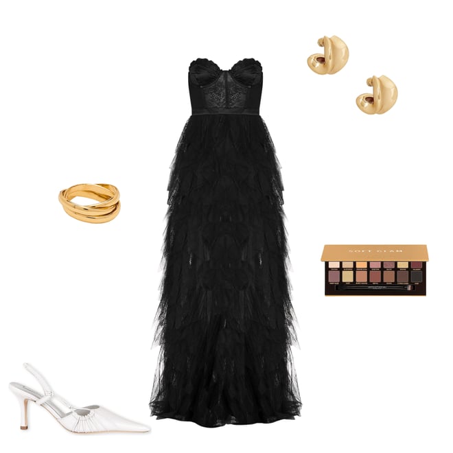 2nd bundle featuring 4 items which compliment X REVOLVE Bustier Gown