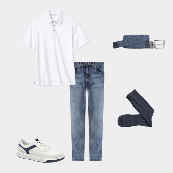 1st bundle featuring 4 items which compliment Microfiber Tonal Argyle Socks