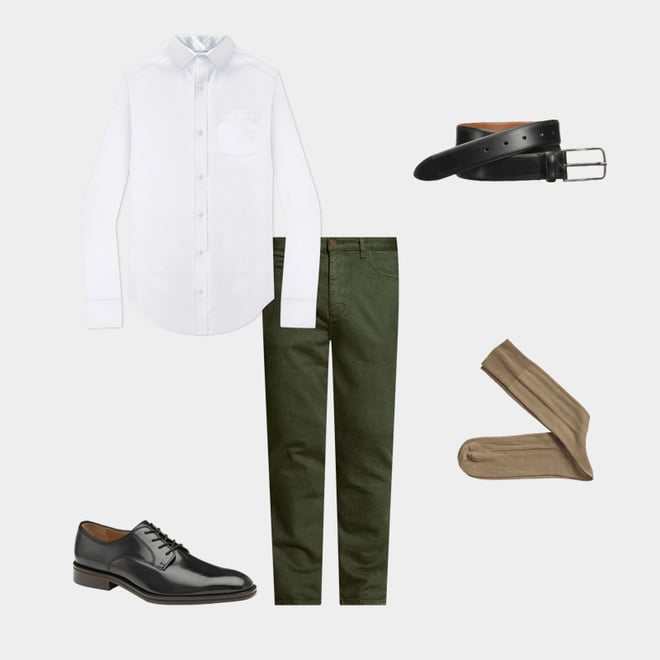 1st bundle featuring 4 items which compliment Meade Plain Toe