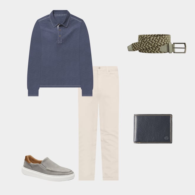 3rd bundle featuring 4 items which compliment Anders Moc Toe Slip-On