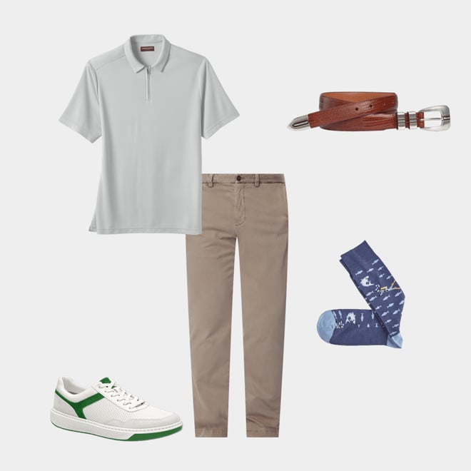 4th bundle featuring 4 items which compliment Washed Chinos