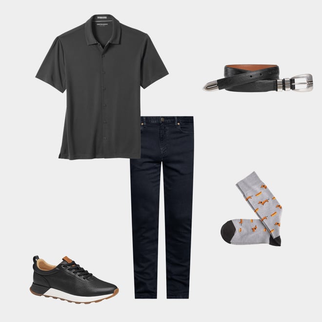 7th bundle featuring 4 items which compliment Lizard-Grain Ranger Belt