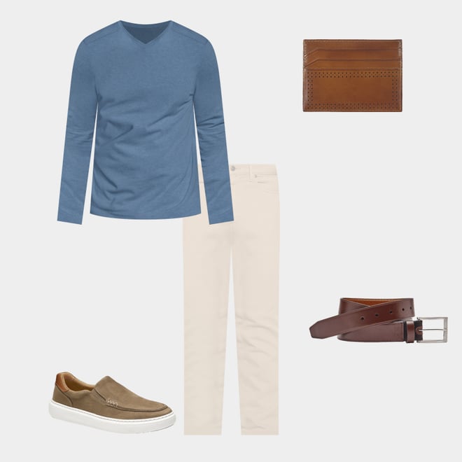 1st bundle featuring 4 items which compliment Anders Moc Toe Slip-On