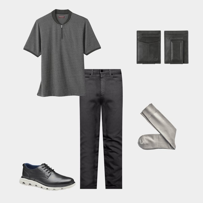 3rd bundle featuring 4 items which compliment Solid Dress Socks