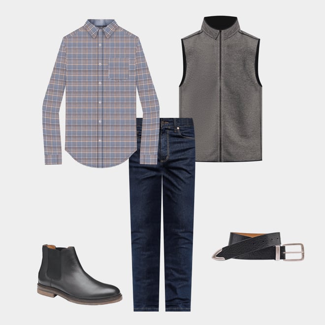 5th bundle featuring 4 items which compliment Calder Chelsea Boot