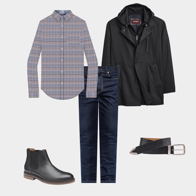 4th bundle featuring 4 items which compliment Calder Chelsea Boot