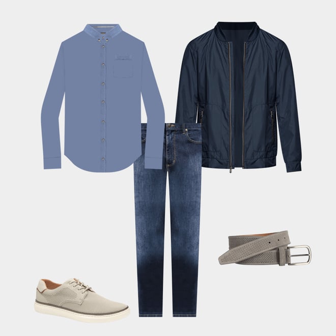1st bundle featuring 4 items which compliment XC4® Knit-Collar Jacket