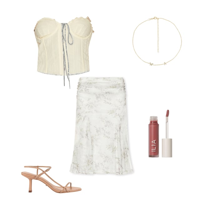 2nd bundle featuring 4 items which compliment Avery Midi Skirt