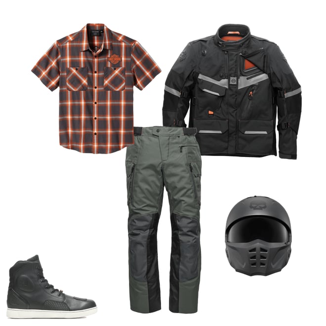大きな取引 Passage Men's Adventure USA Harley-Davidson | Jacket Clothing