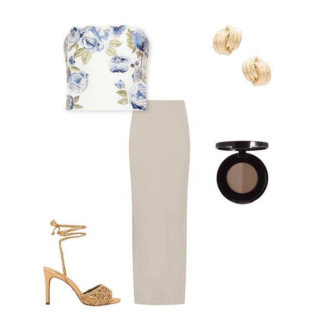 3rd bundle featuring 4 items which compliment Matte Jersey Slim Skirt
