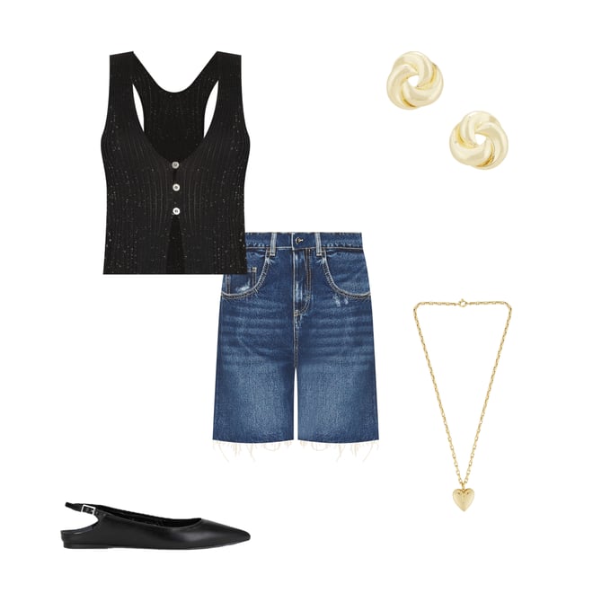 1st bundle featuring 4 items which compliment Lea Short