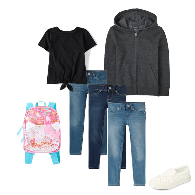 3rd bundle featuring 4 items which compliment Girls Knit Denim Jeggings 3-Pack