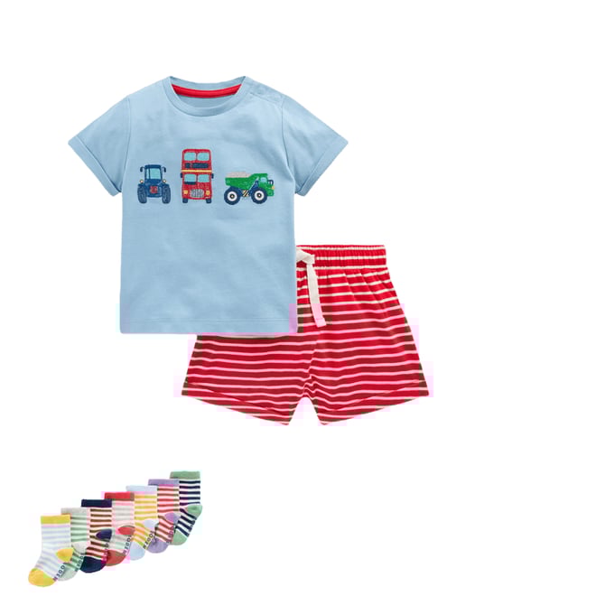 2nd bundle featuring 1 items which compliment Superstitch Jersey Short Set-Blue Transport Set
