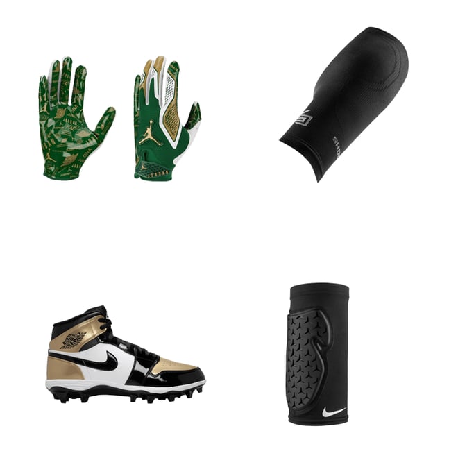 【新品】 アメフト Jordan Fly Lock　グローブ　Black　M Jordan Fly Lock 2.0 Football Gloves. Nike.com