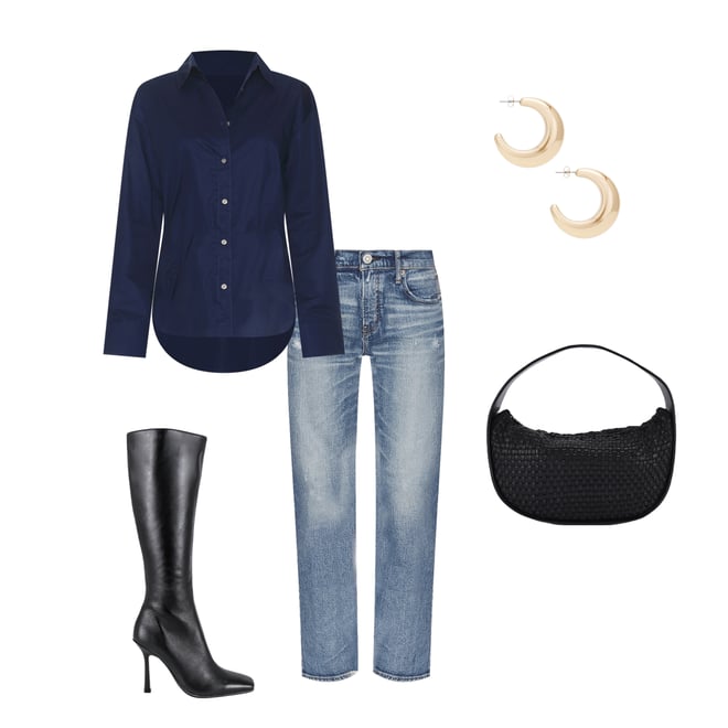 1st bundle featuring 4 items which compliment Havana Heeled Boot