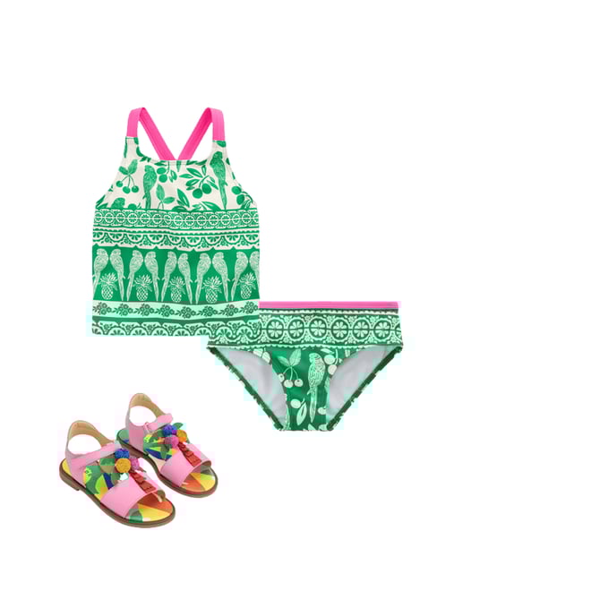 2nd bundle featuring 2 items which compliment Patterned Bikini Bottoms