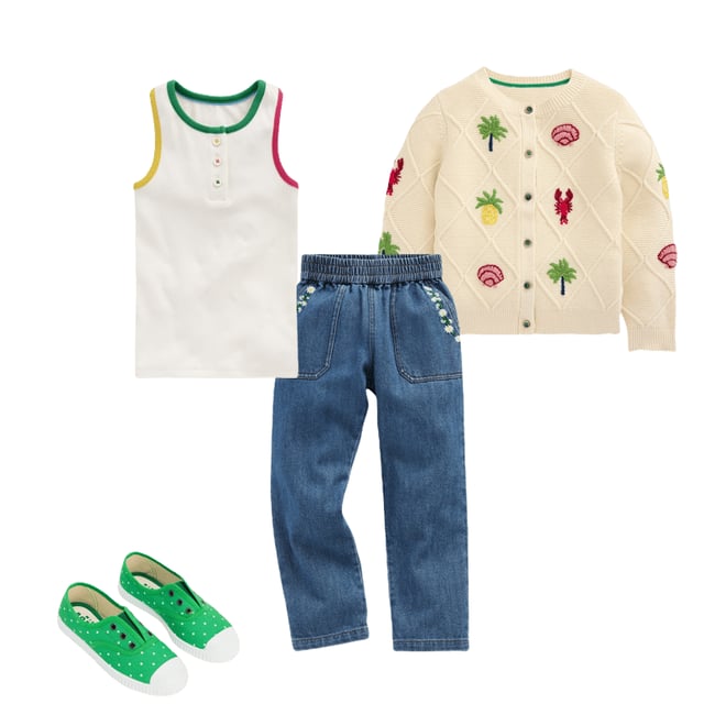 2nd bundle featuring 3 items which compliment Racerback Ribbed Vest-White