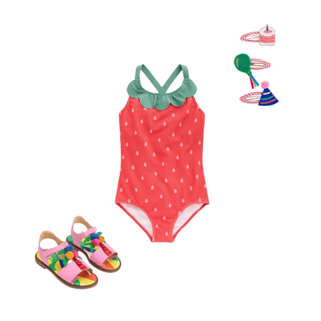4th bundle featuring 2 items which compliment Fun Leather Sandals-Jungle
