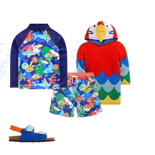 2nd bundle featuring 3 items which compliment Swim Shorts