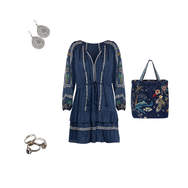 Buy LEXIE TIERED MINI DRESS | Johnny Was