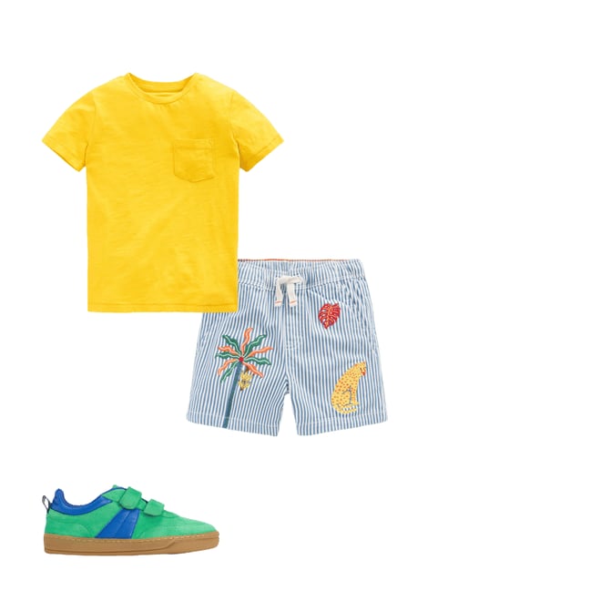 3rd bundle featuring 2 items which compliment Everyday Short Sleeve T-Shirt-Pineapple Yellow