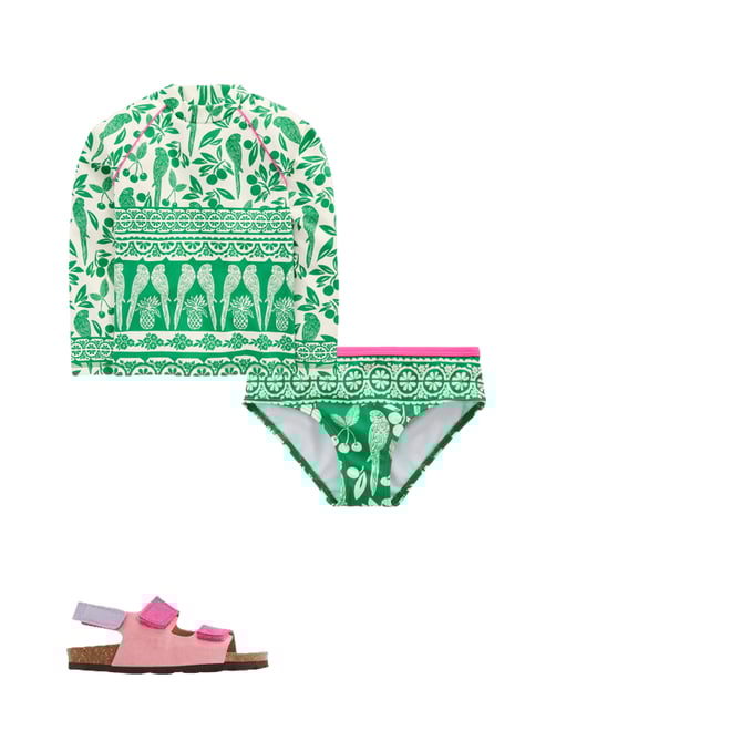 5th bundle featuring 2 items which compliment Patterned Bikini Bottoms
