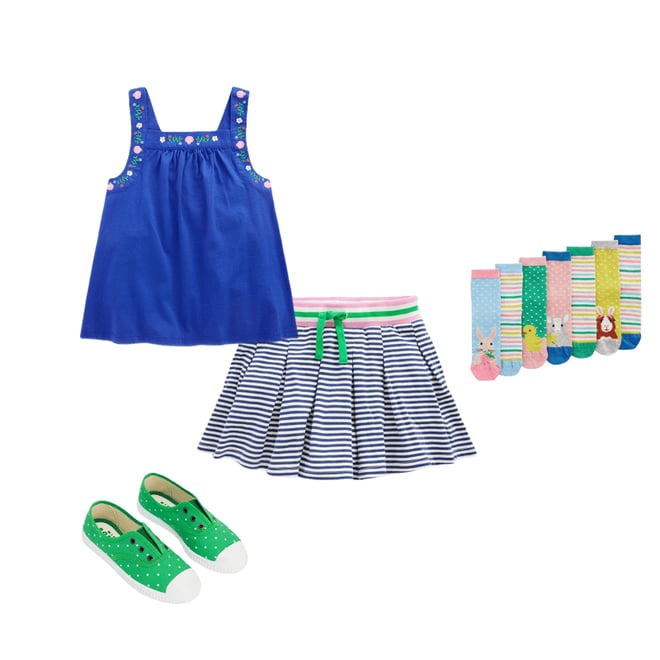 2nd bundle featuring 3 items which compliment Pleated Jersey Skort
