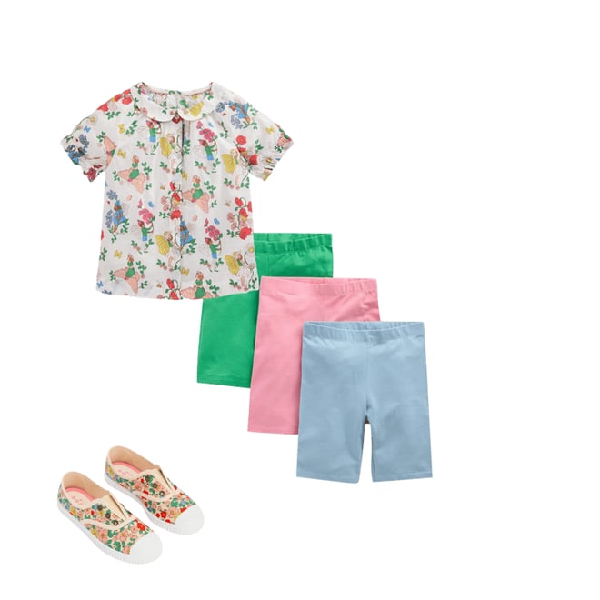 3rd bundle featuring 2 items which compliment Woven Collared Top-Soft Ivory Flower Fairy