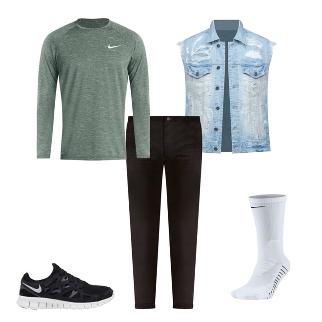 Nike Free Rn 18 Black Moon Particle Blackened Blue Men S Running Shoe Hibbett City Gear