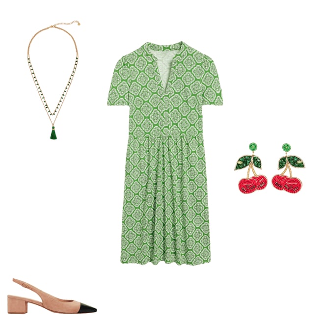 4th bundle featuring 3 items which compliment Naomi Short Sleeve Dress