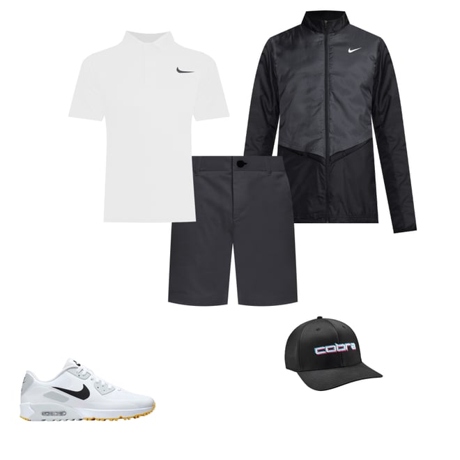 Nike Air Max 90 G Golf Shoes White/Black - Carl's Golfland