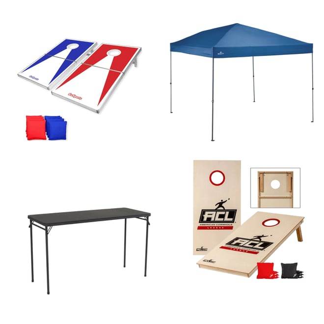 American Cornhole League ACL Rec 2' x 4' Cornhole Board with