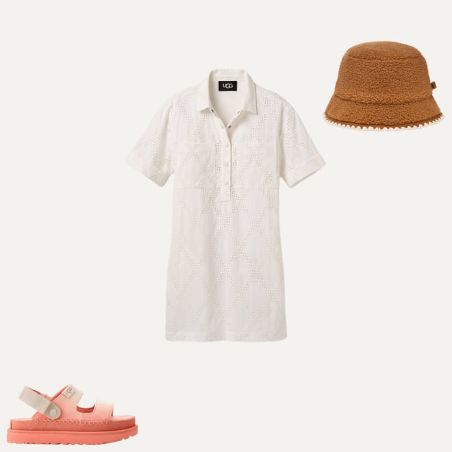 UGG® UGGfluff Scalloped Hat for Women | UGG®